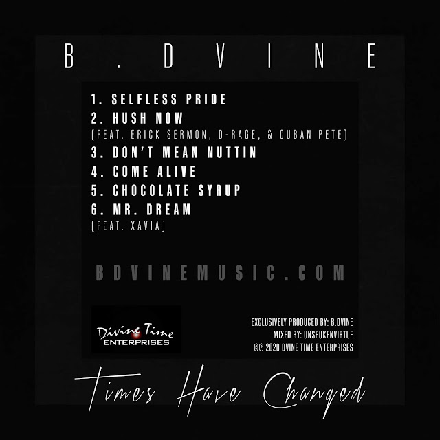 B. Dvine - Times Have Changed EP Review