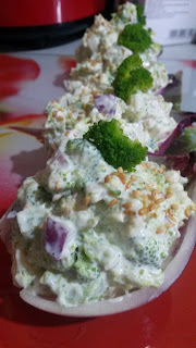 Salata cremoasa de broccoli