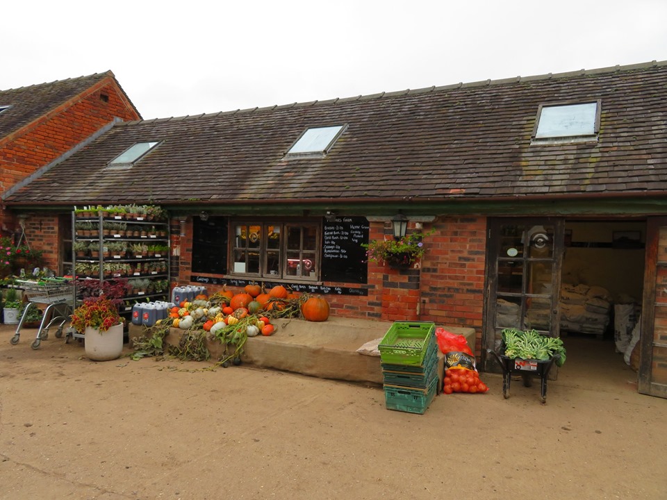 Martin Brookes Oakham Poplars Farm Shop Nuneaton Halloween Pumpkins