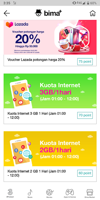 Cara Mendapatkan Kuota 3 Gratis Cara Mendapatkan Kuota 3 Gratis