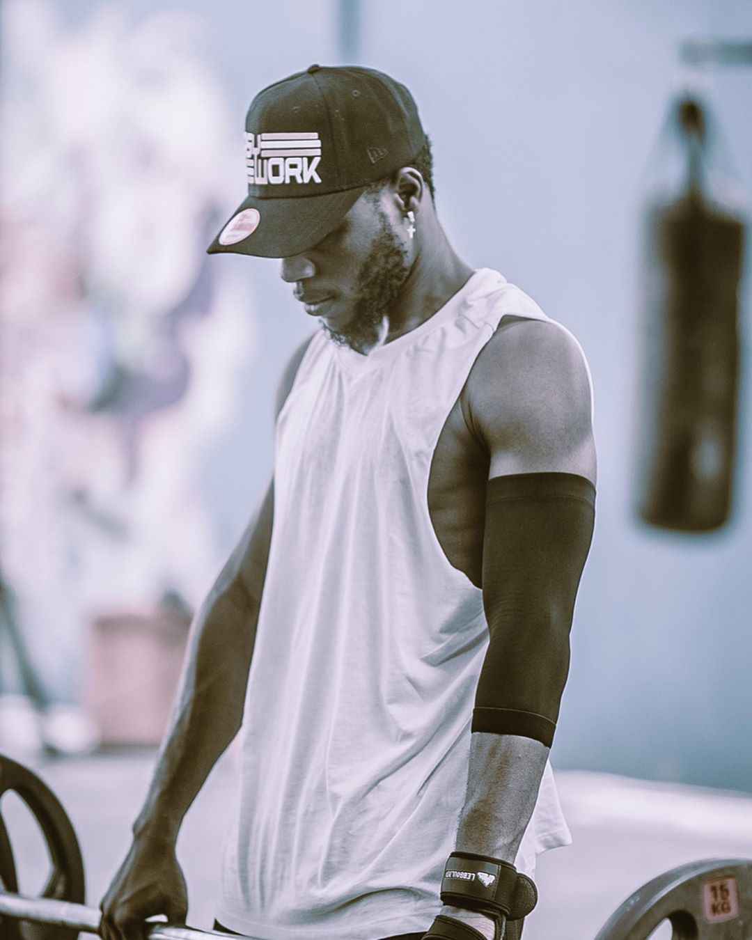 14 Workout, Gym, Fitness, Muscle Body LAX now works out at the gym to keep fit and flaunts his