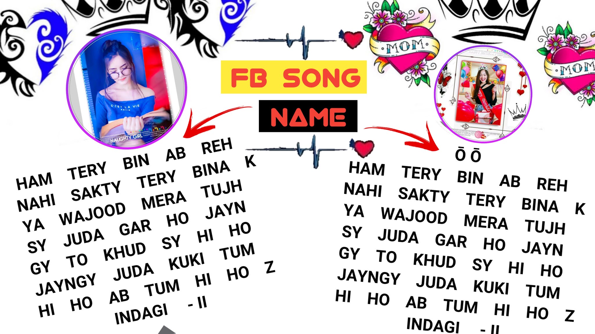 Facebook song account, fb song name id