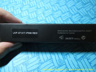 James Cooper Jazzy Collection Kissproof Lip Gloss box