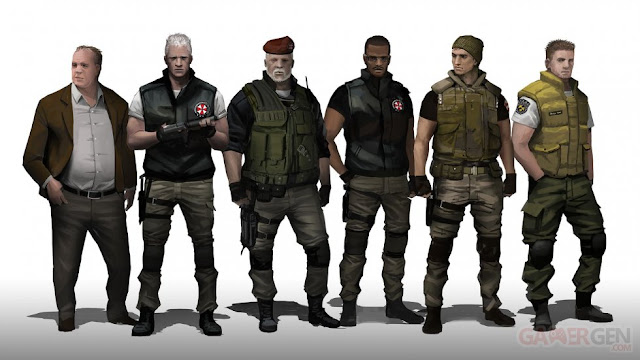 شاهد بالصور تصاميم جميع الشخصيات في لعبة Resident Evil 3 Remake 