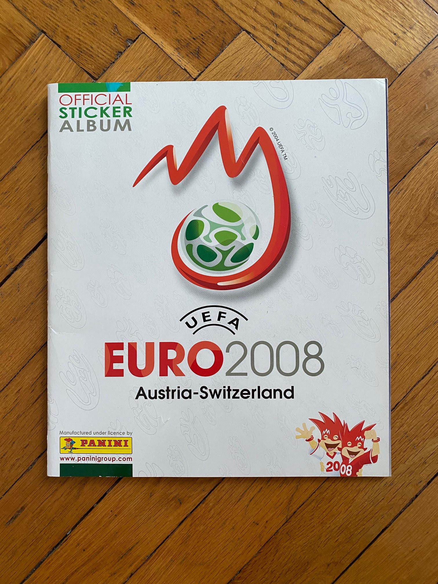 Album EURO 2008 panini figurina 240 GOLANSKY ERRATA E GIUSTA 