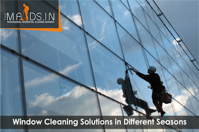 window cleaning solution in Different Seasons