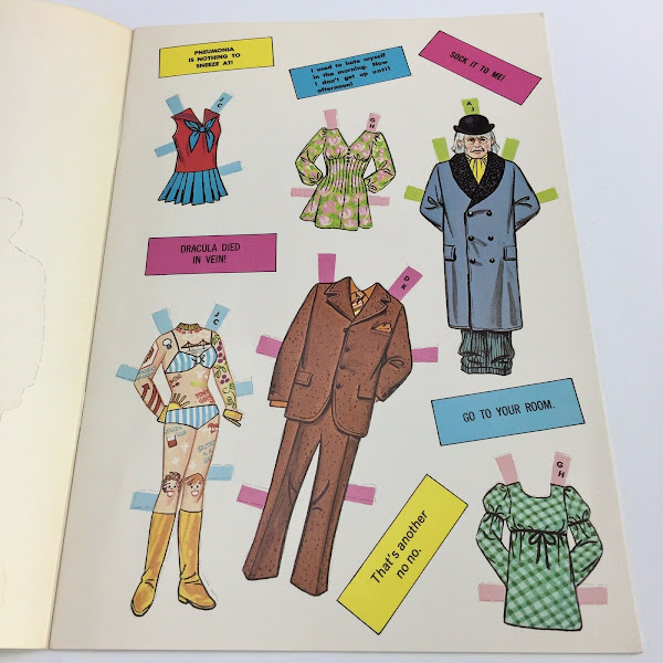 Pop Artifact: Laugh-In paper doll book