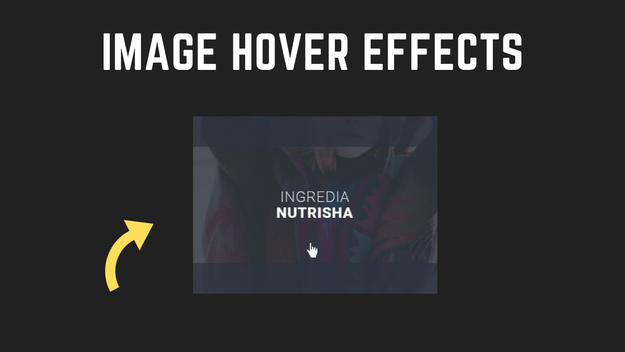 CSS Image Hover Effects using HTML and CSS