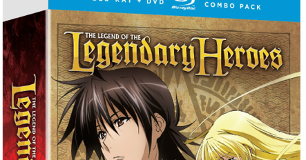 The Legend of the Legendary Heroes Season 1 Pt. 1 & 2 blu-ray/& Tarot Card  Anime