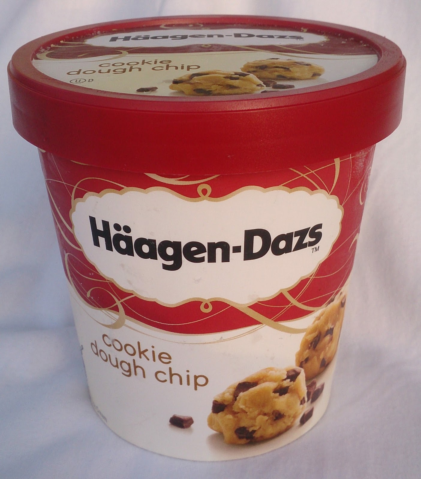 Chwile zasłodzenia lody HaagenDazs Cookie Dough Chip