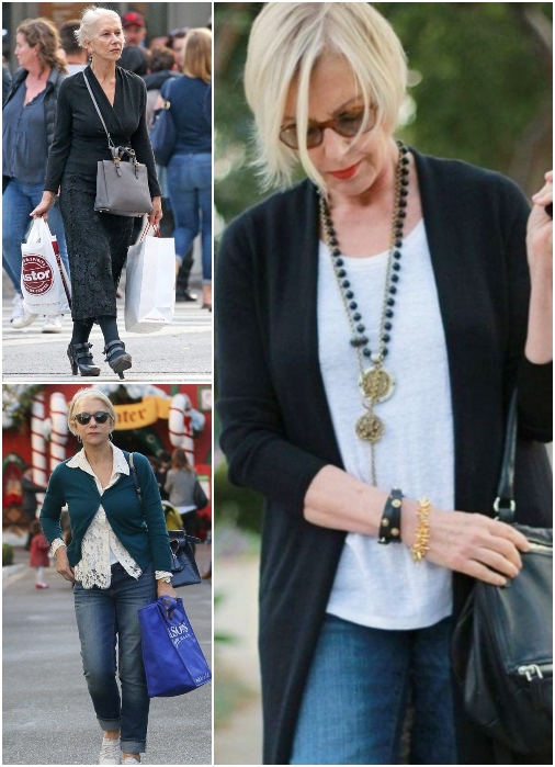 Simple: Helen Mirren: Simple Casual Fashion Outfits with Personal Style