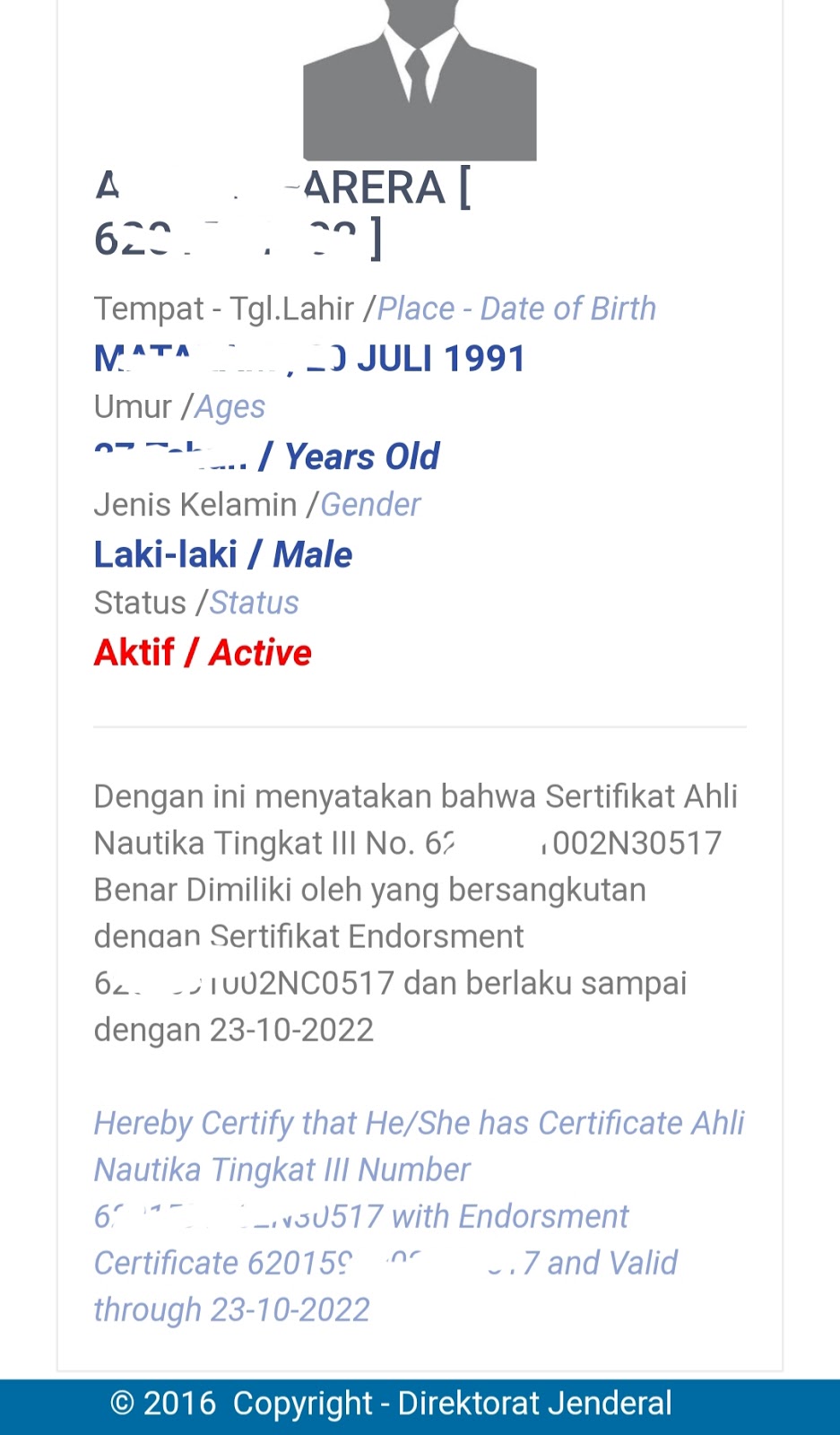 Cara Cek Seritifikat Pelaut Coc Cop Terbaru