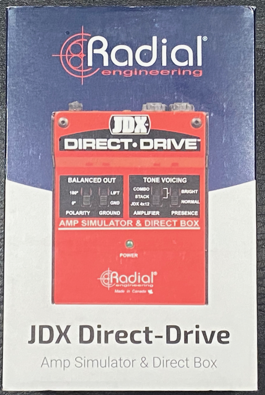 Radial JDX Direct-Drive Active Guitar Amp Direct Box Reviews