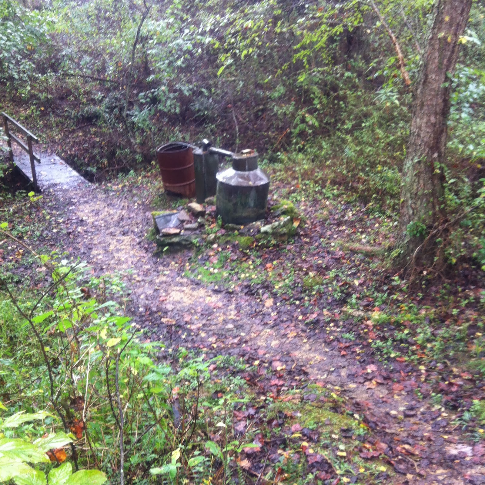 Moonshine Still Exhibit at Red River Gorge.