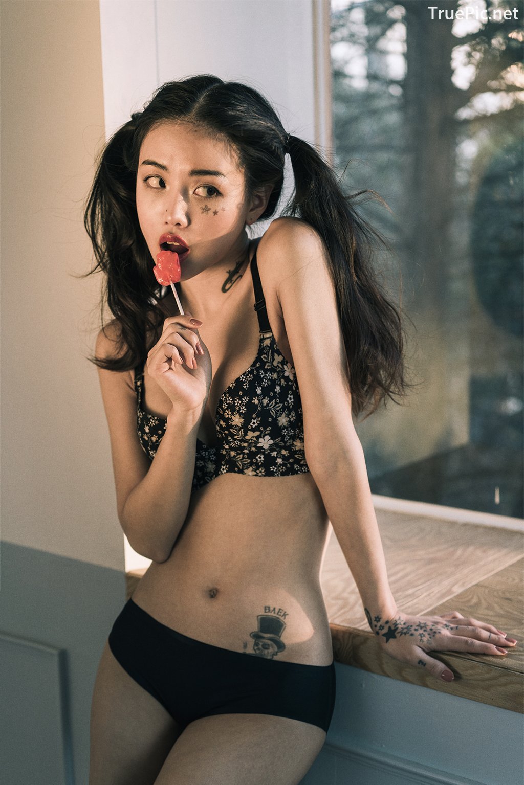 Image Korean Fashion Model – Baek Ye Jin – Sexy Lingerie Collection #4 - TruePic.net - Picture-27