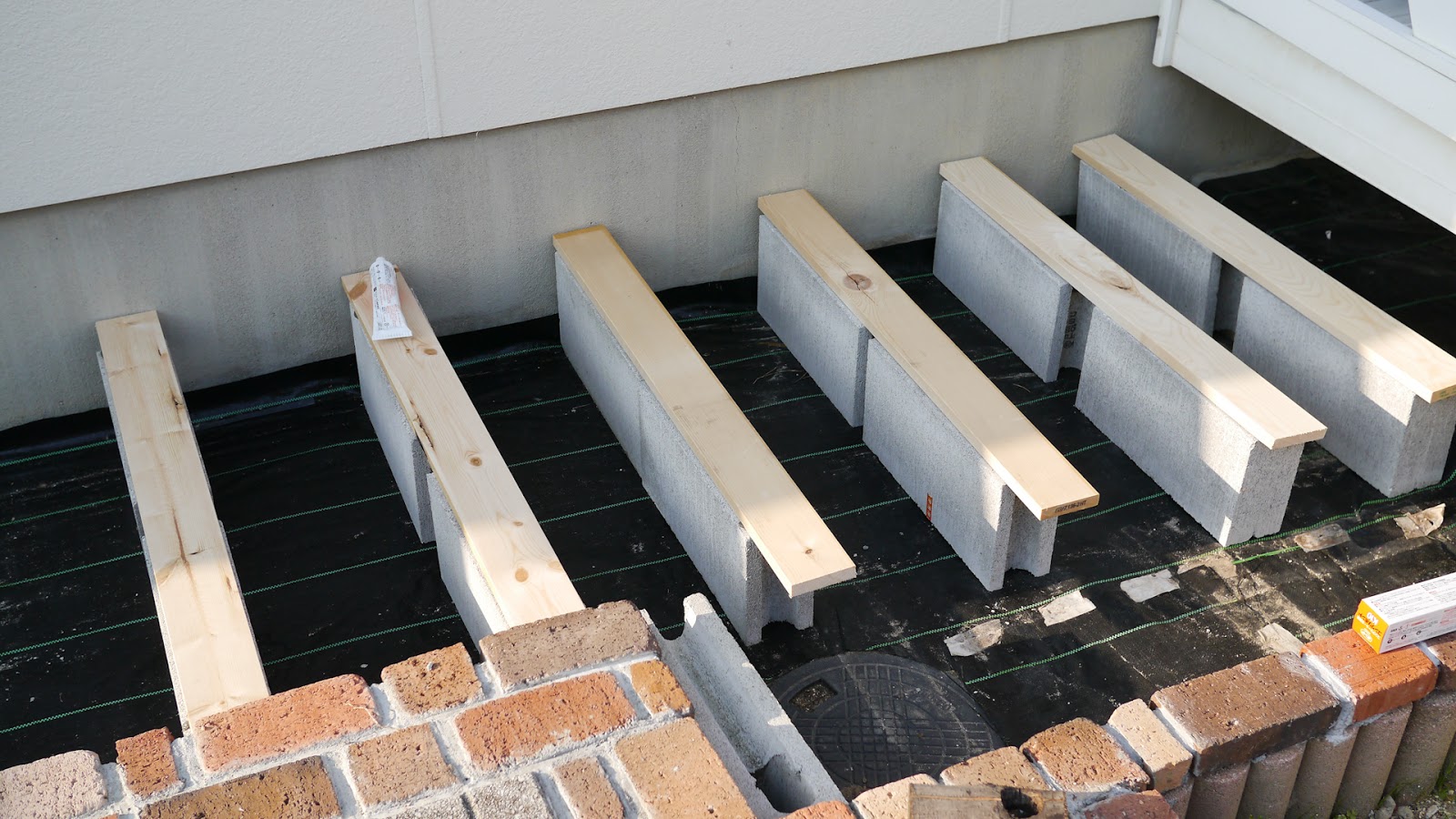 予算2万円。超格安でウッドデッキを作る。その1