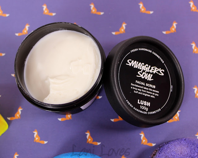 LUSH Smuggler's Soul Facial Scrub review