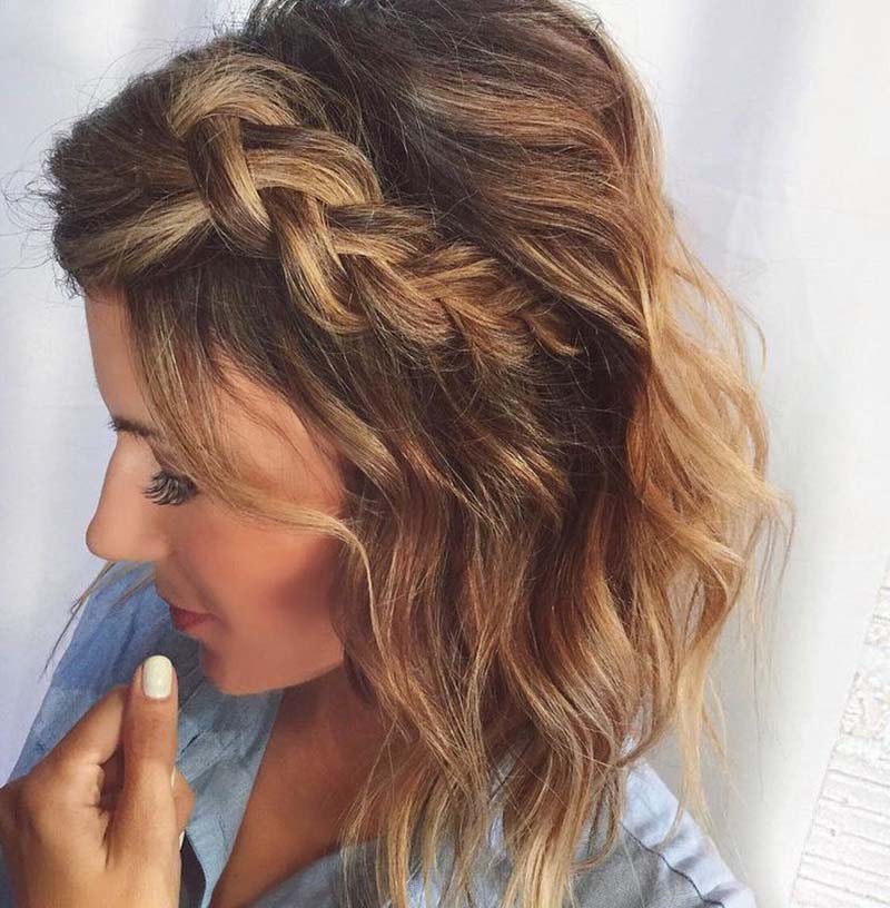 5 Sweet Braided Short Haircuts Cute Short Hair With Braids