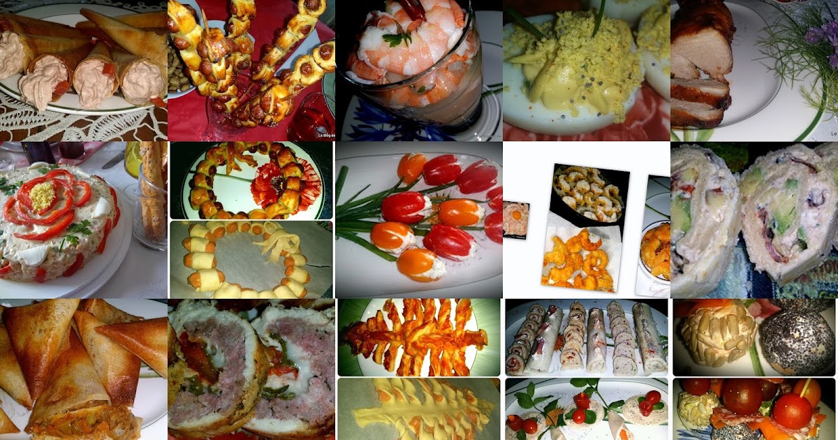 15 Entrées apéritives