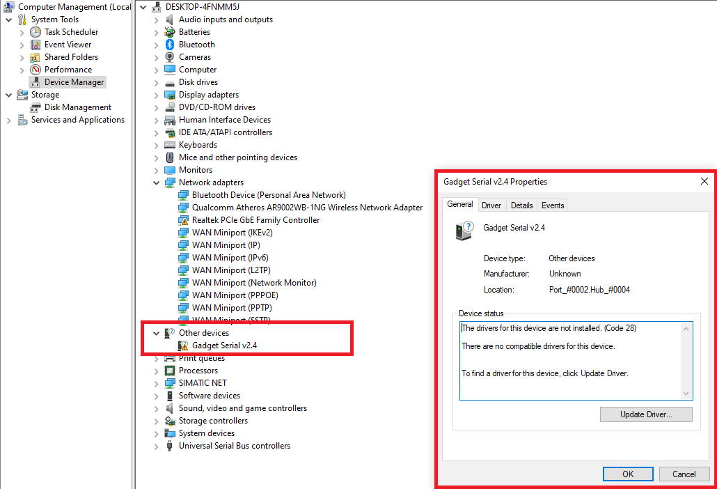 NB Panel How To Update OMRON USB DriverGadget Serial v2.4(Problem Solved)