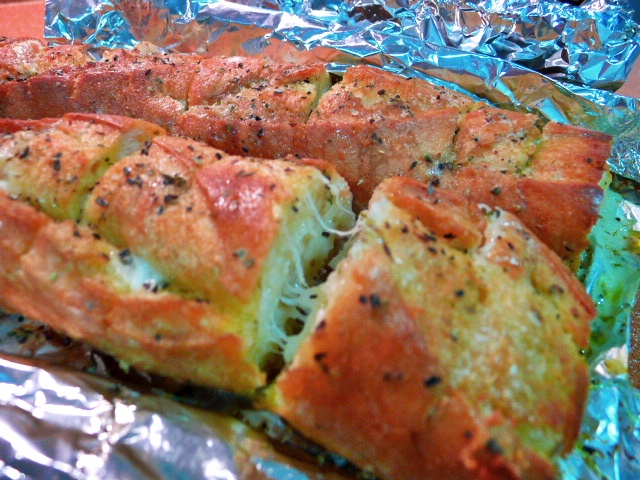  PAN DE AJO CON QUESO / SIROPE DE AGAVE SUNNY VIA 