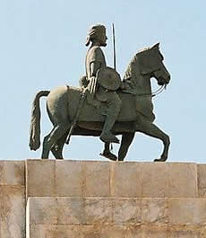 Ahmed ibn Ghazi statue