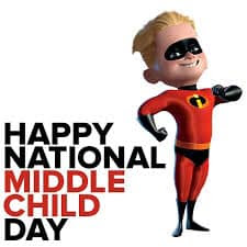 National Middle Child Day National Middle Child Day