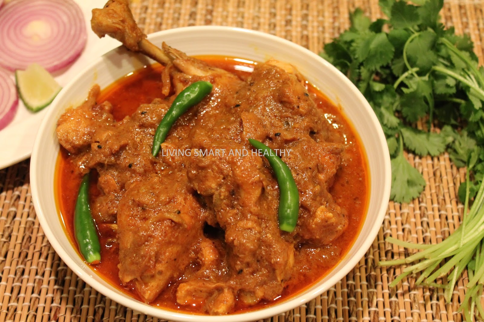Achari Chicken / Pickled Chicken Curry Living Smart And Healthy