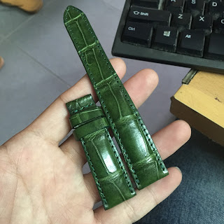 dây da đồng hồ da cá sấu