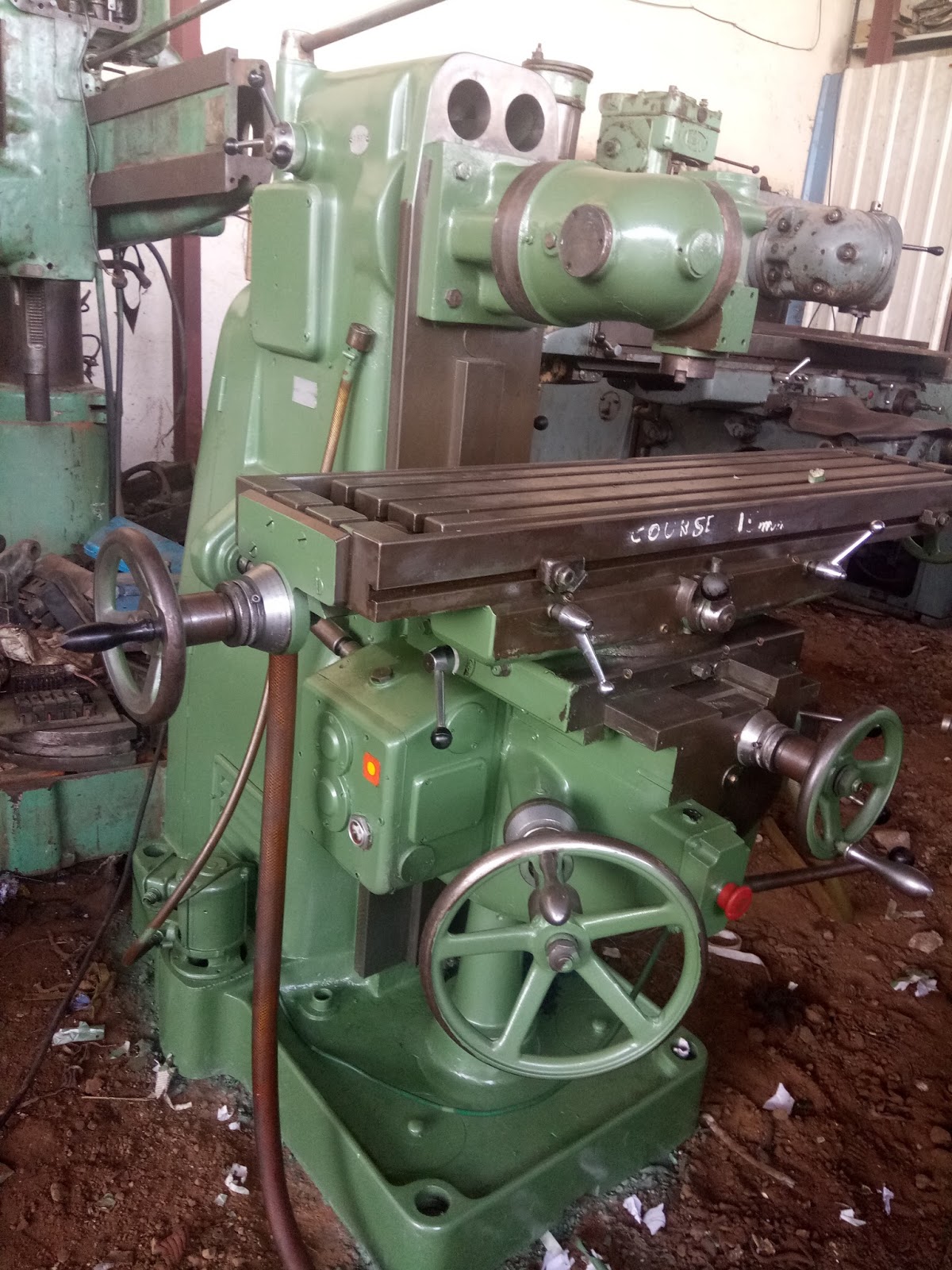 Bombay Machine Tools Used Cylindrical Milling Press Bombay Machine Tools Bhosari Yash