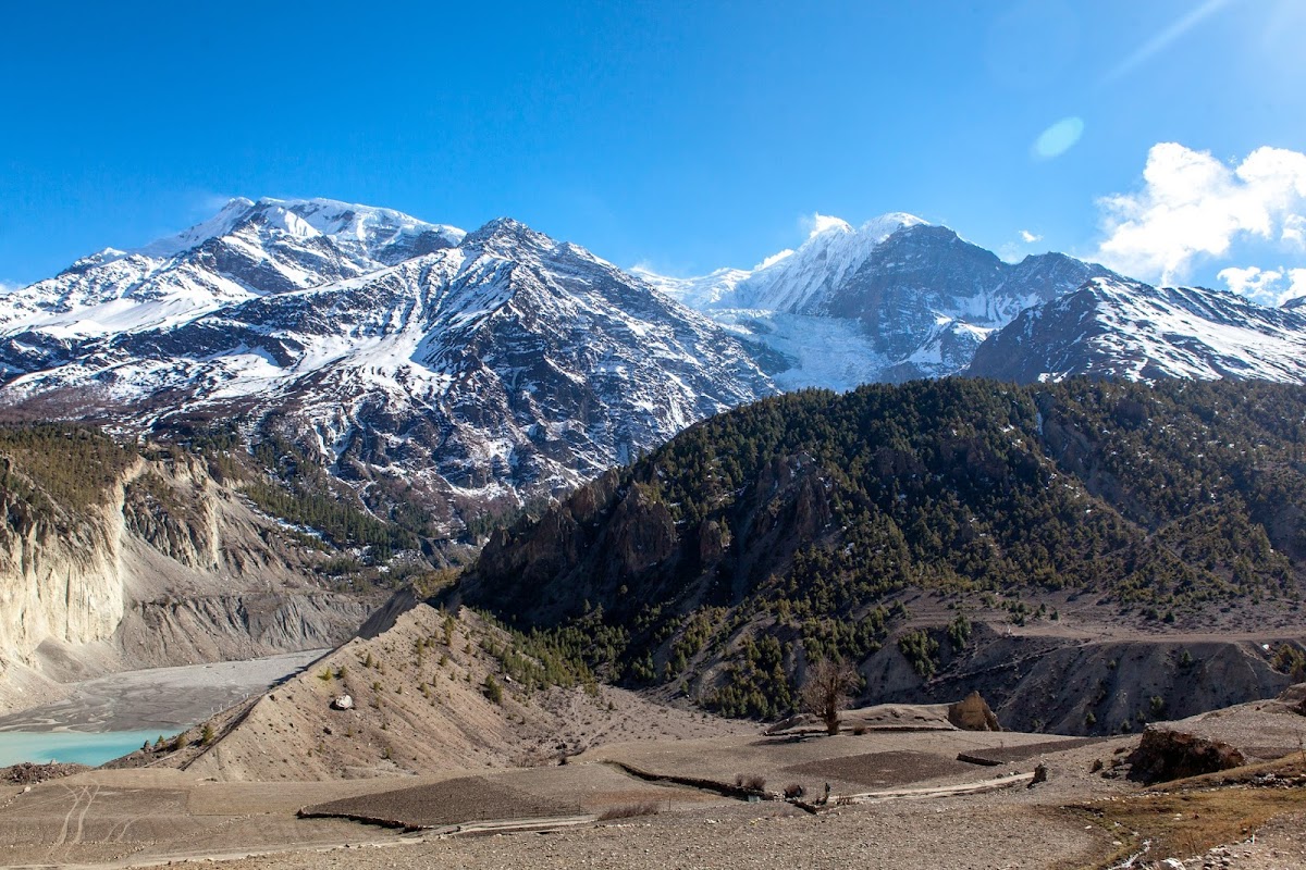 200км по красно-белым черточкам.. Around Annapurna. март-апрель 2017