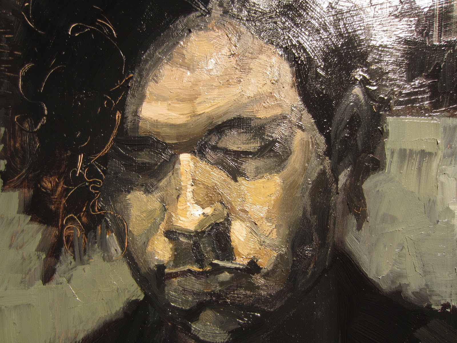 Brian DiNicola Burnt Umber, Raw Umber, Burnt Sienna, Yellow Ocre, Zinc