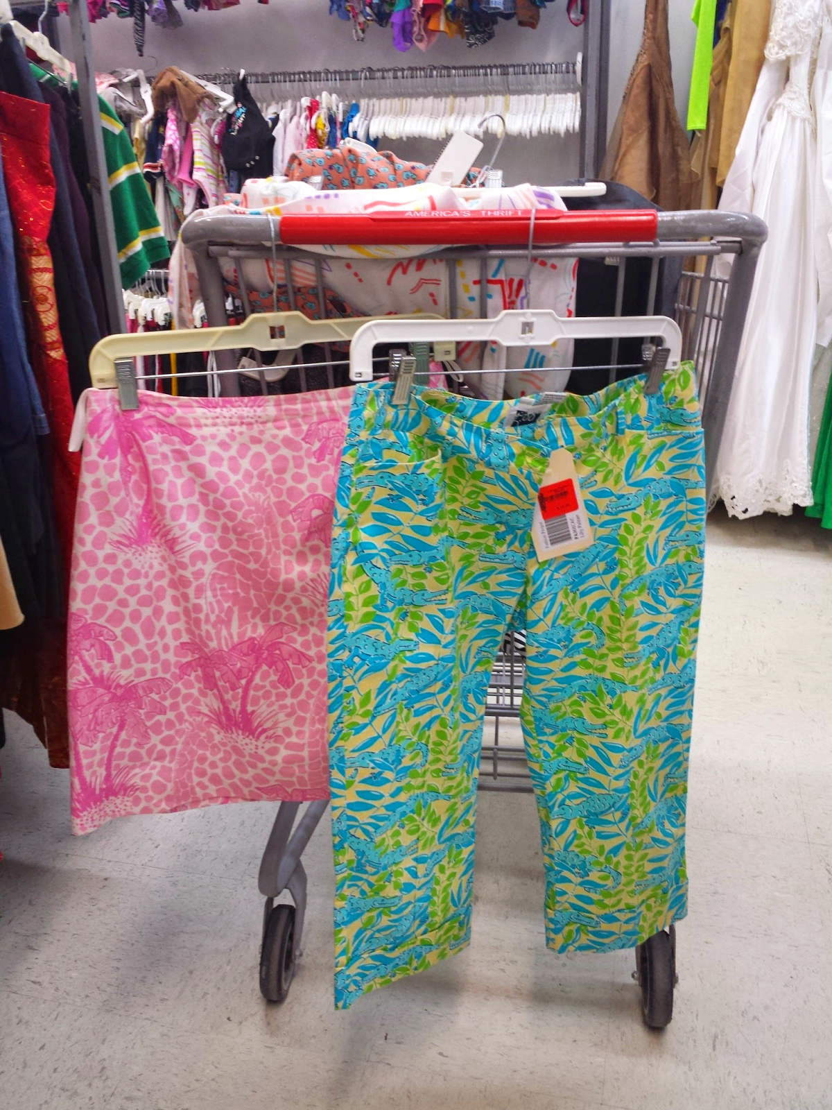 thrift store lily pulitzer