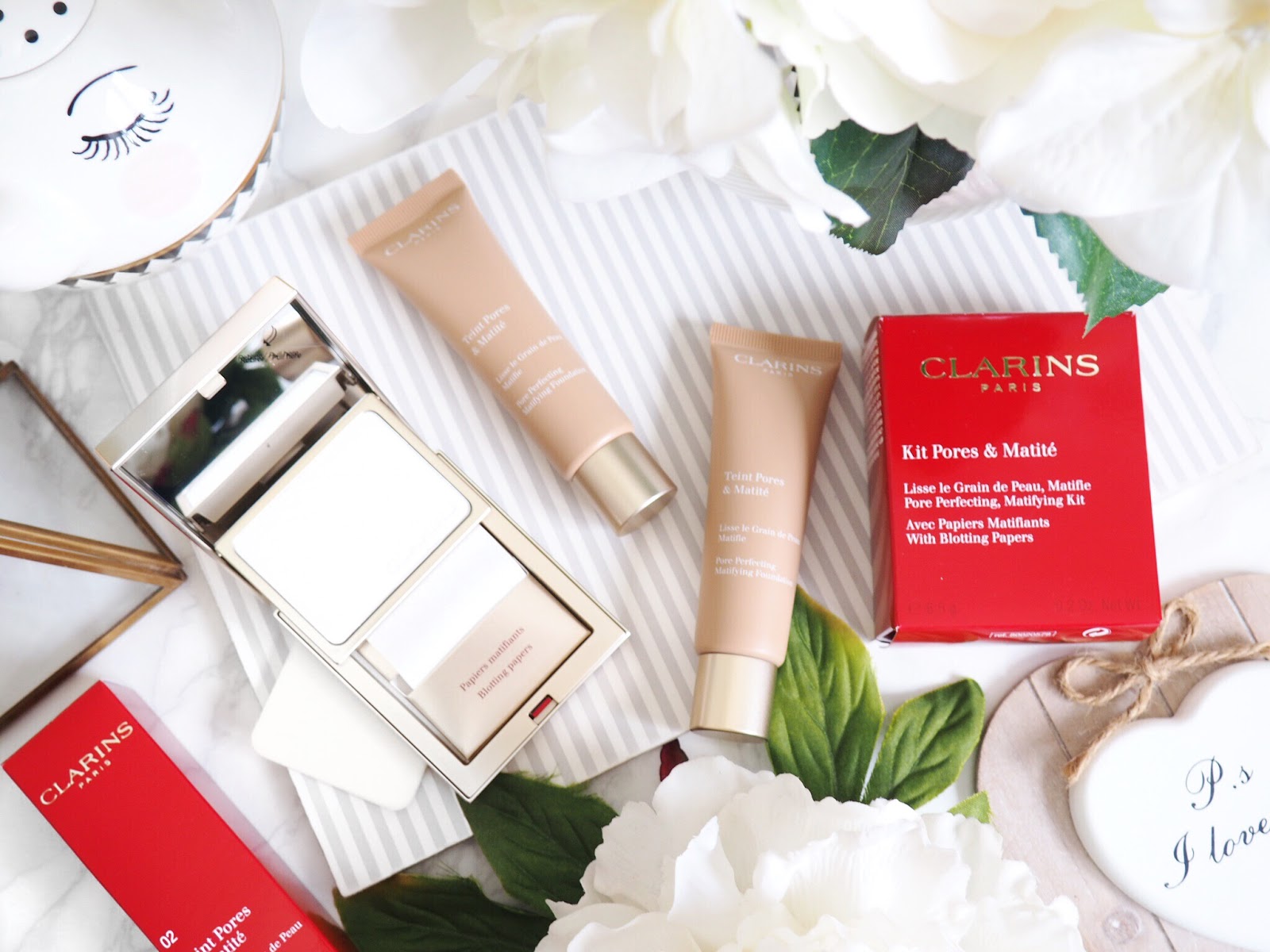 Clarins Pore Perfecting Foundation & Kit
