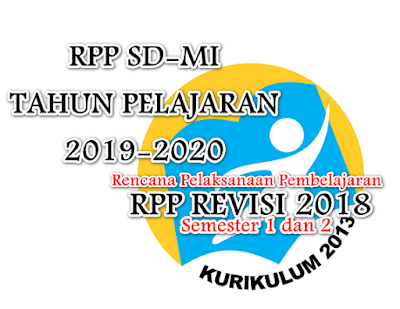Download contoh RPP Kelas 2 Kurikulum 2013 Tahun Pelajaran 2019-2020