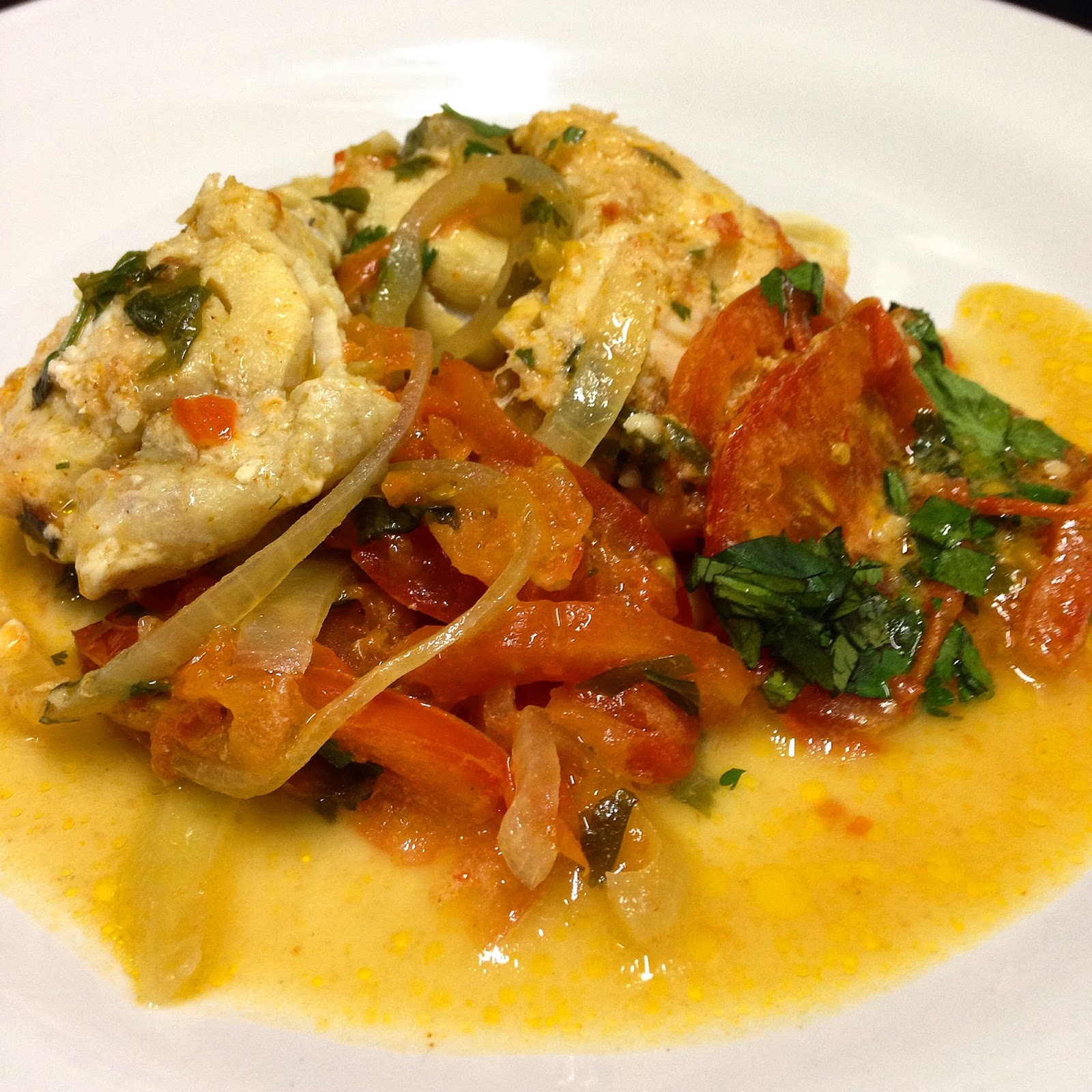 Moqueca Capixaba de Bacalhau Fresco