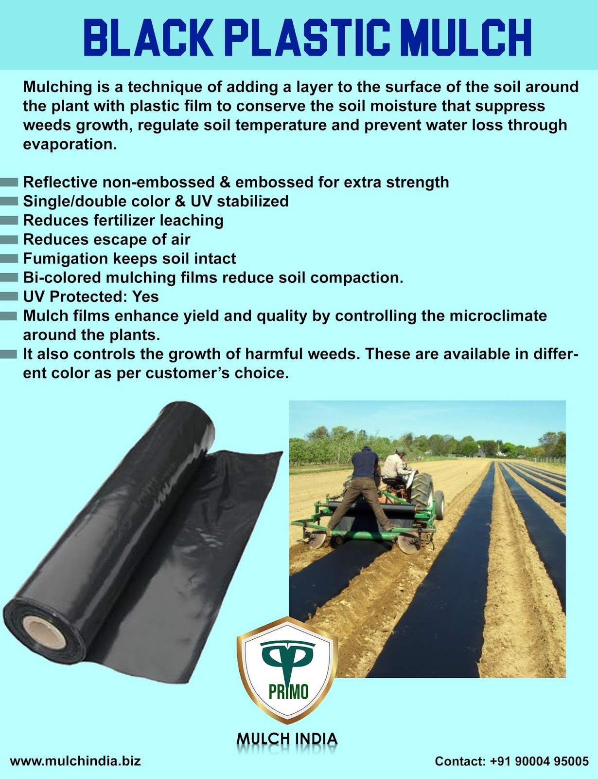 MulchIndia Black Plastic Mulch. 𝐌𝐮𝐥𝐜𝐡 𝐈𝐧𝐝𝐢𝐚 Call+𝟵𝟭 𝟵𝟬𝟬𝟬𝟰𝟵𝟱𝟬𝟬𝟱 𝒘𝒘𝒘