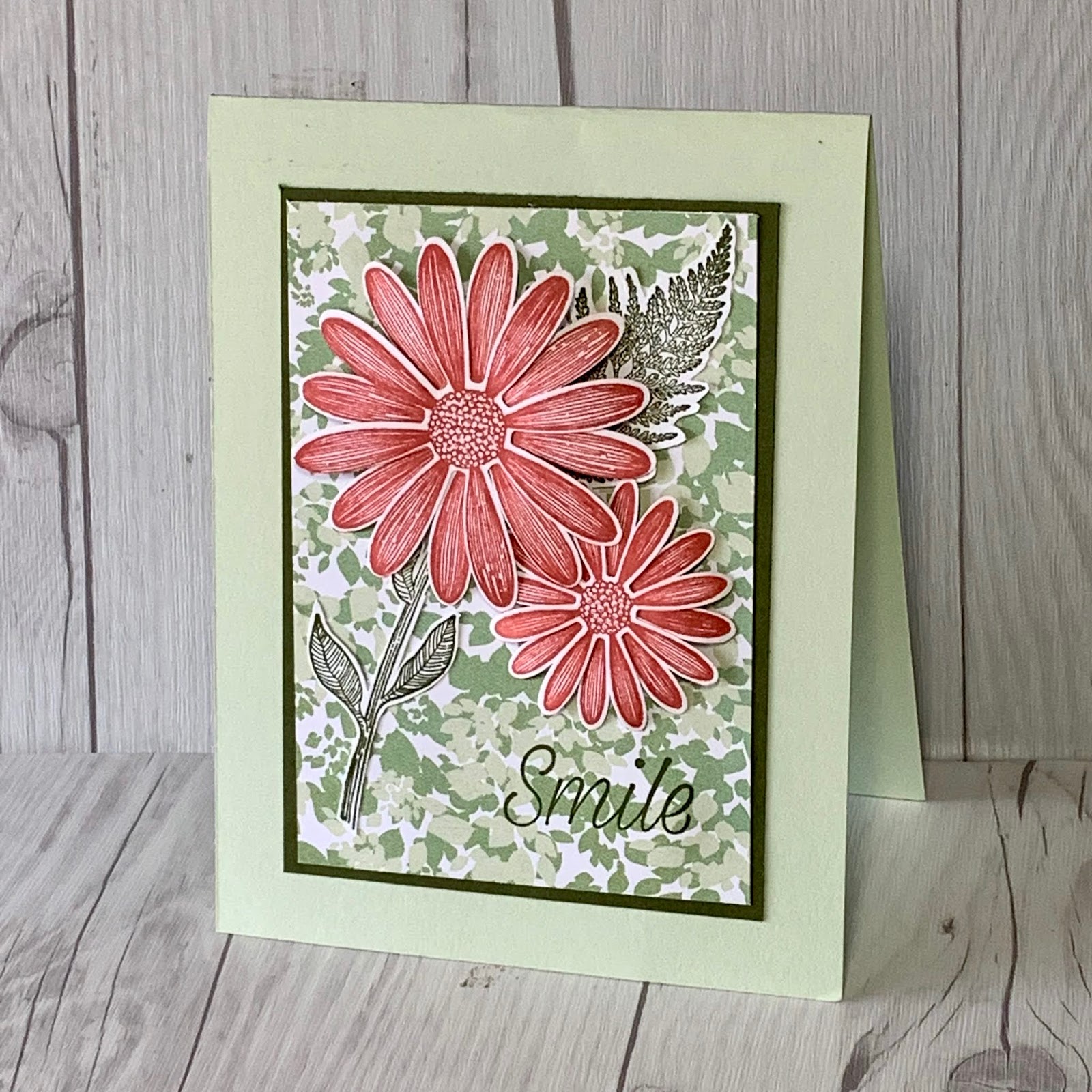 One more Daisy card using Daisy Lane Stamp Set from Stampin' Up