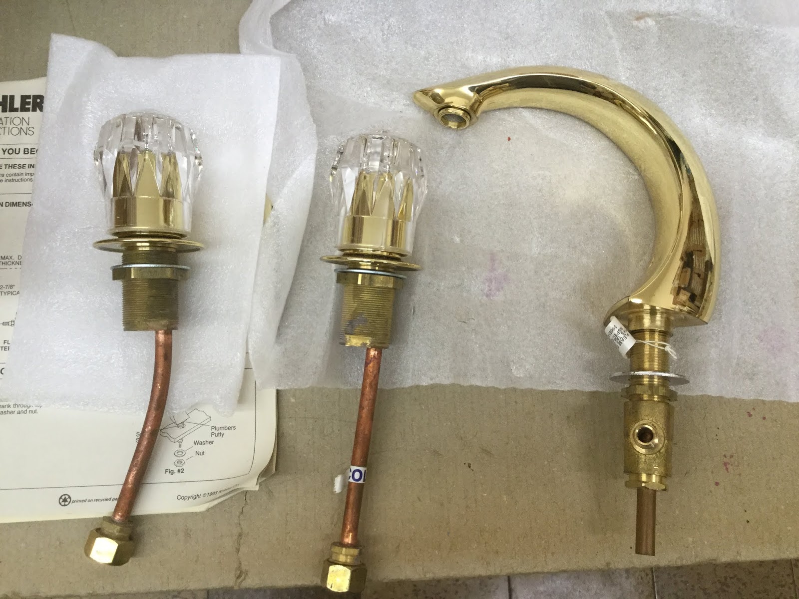 find-discontinued-plumbing-fixtures-kohler-flair-widespread-lavatory