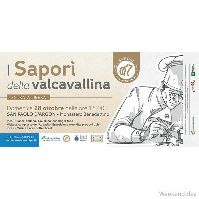 I Sapori della ValCavallina 28 ottobre San Paolo d'Argon (BG) I Sapori della ValCavallina 28 ottobre San Paolo d'Argon (BG)