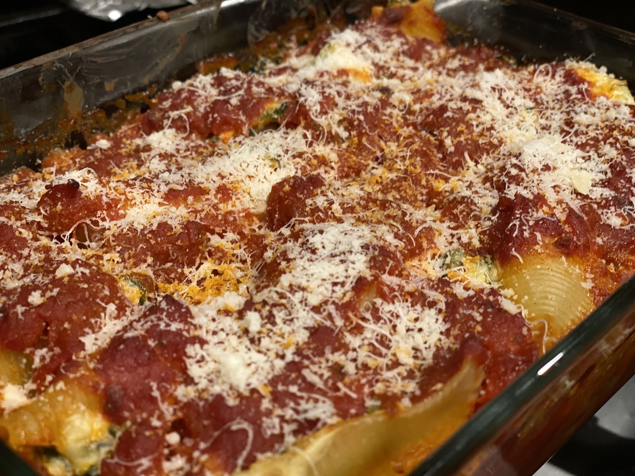 Spinach and Ricotta Stuffed Shells - Fork Knife Swoon