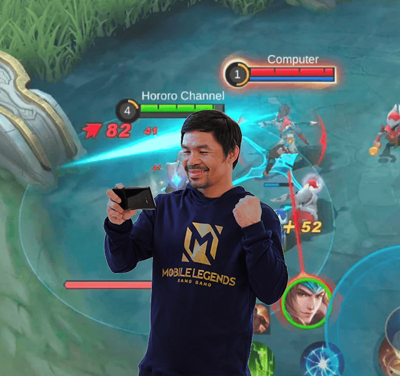 Manny Pacquiao is in Mobile Legends: Bang Bang