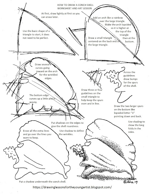 How to Draw Worksheets for The Young Artist: Free Printable How to Draw ...