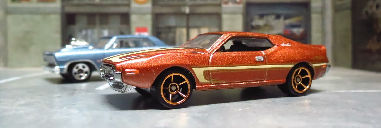 Garagem Hot Wheels AMC Javelin AMX