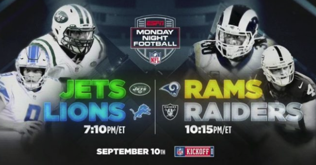 5 things to know about tonight's ESPN Monday Night Football Doubleheader -  ESPN Front Row