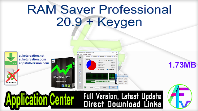 RAM Saver Professional 20.9 + Keygen