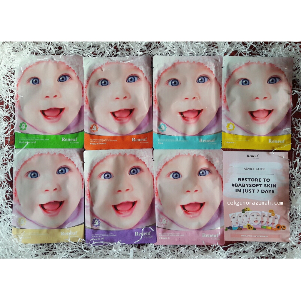 1st Certified Halal Mask Reneuf Cikgu Norazimah