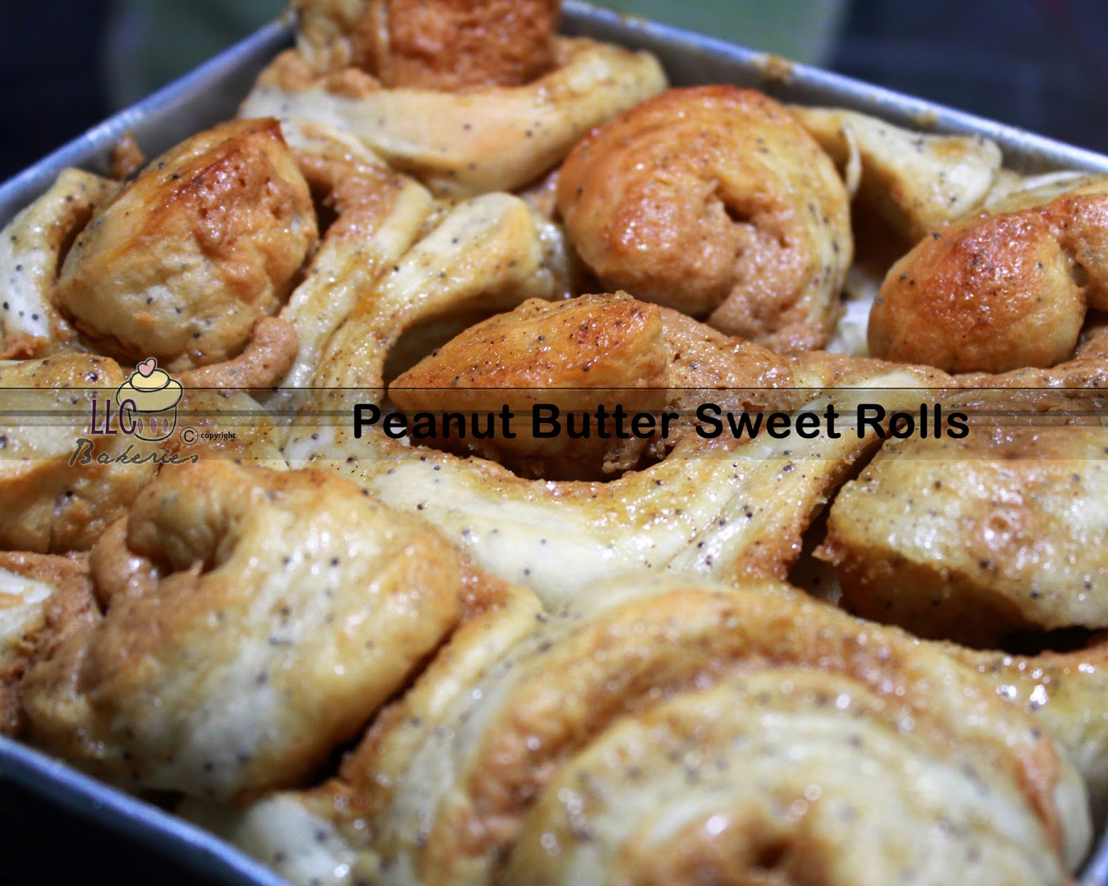 LLC Bakeries Peanut Butter Sweet Rolls