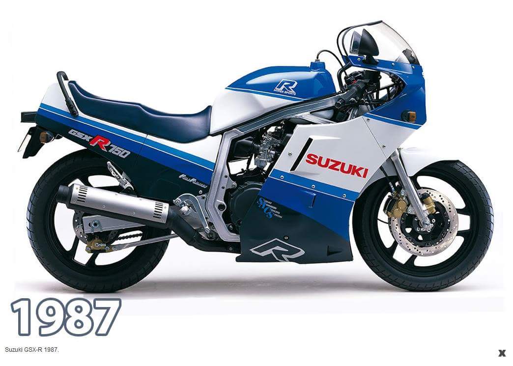 Suzuki GSX r750 1987
