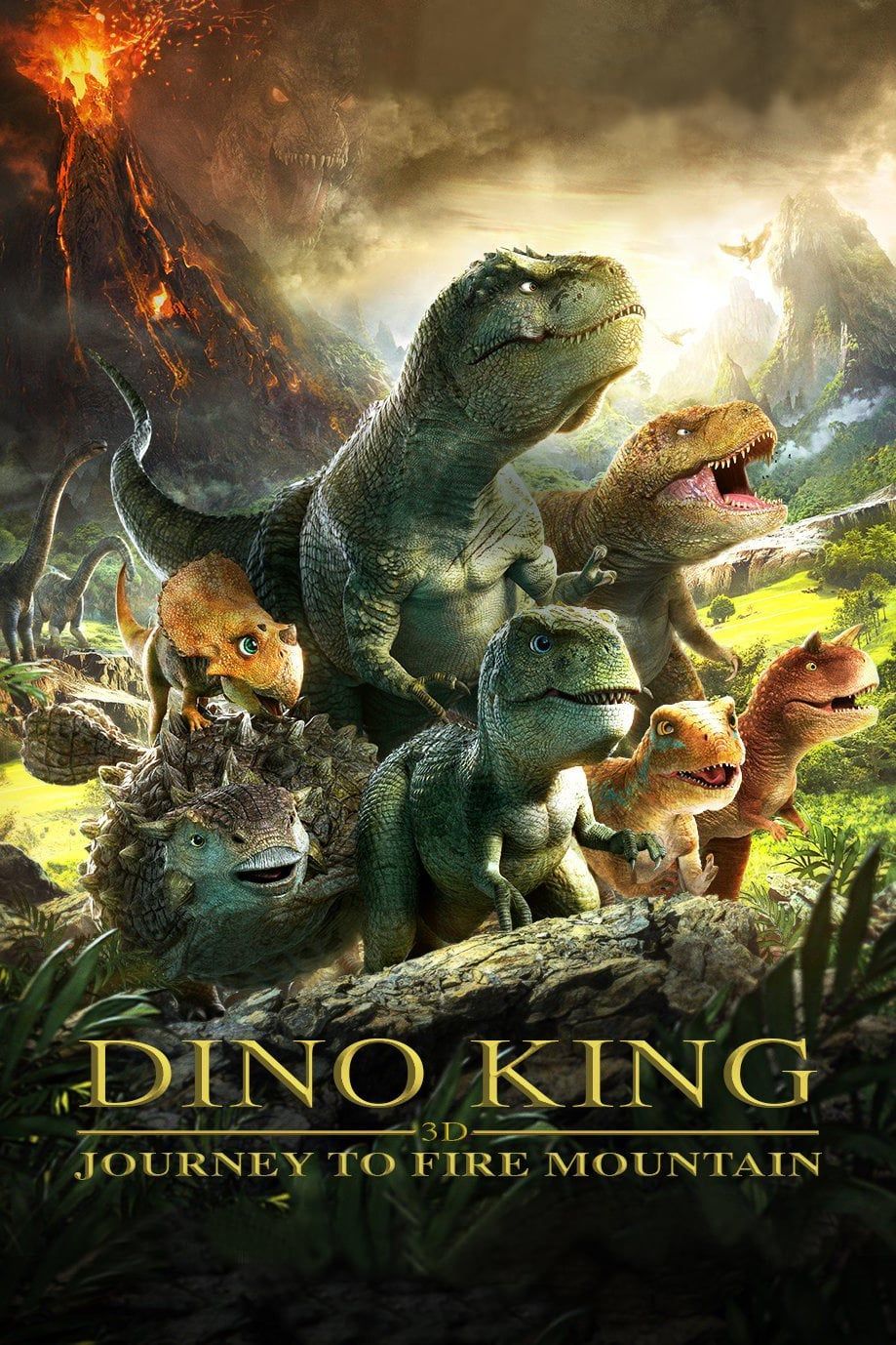 Dino King 3D: Journey to Fire Mountain [2020] [CUSTOM HD] [DVDR] [NTSC] [Latino]